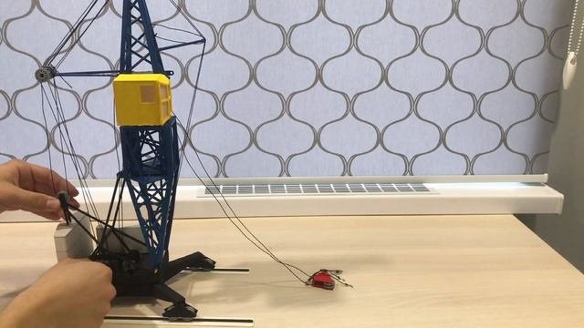 Баштовий кран КБ-402  Підйом та Опускання  modelcranes