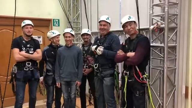 Видео отзыв, курс промышленный альпинизм.