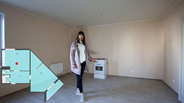 Яблочкова, 3 угловая двухкомнатная квартира евроформата