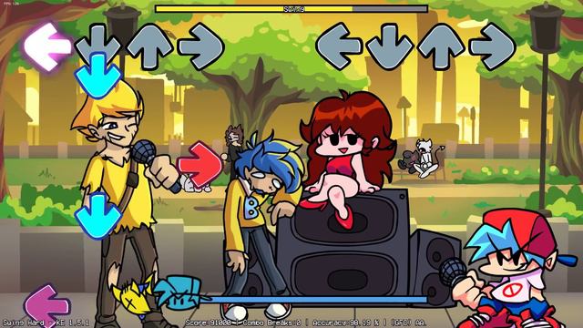 Friday Night Funkin - V.S. Bob and Bosip FULL WEEK - FNF MODS HARD