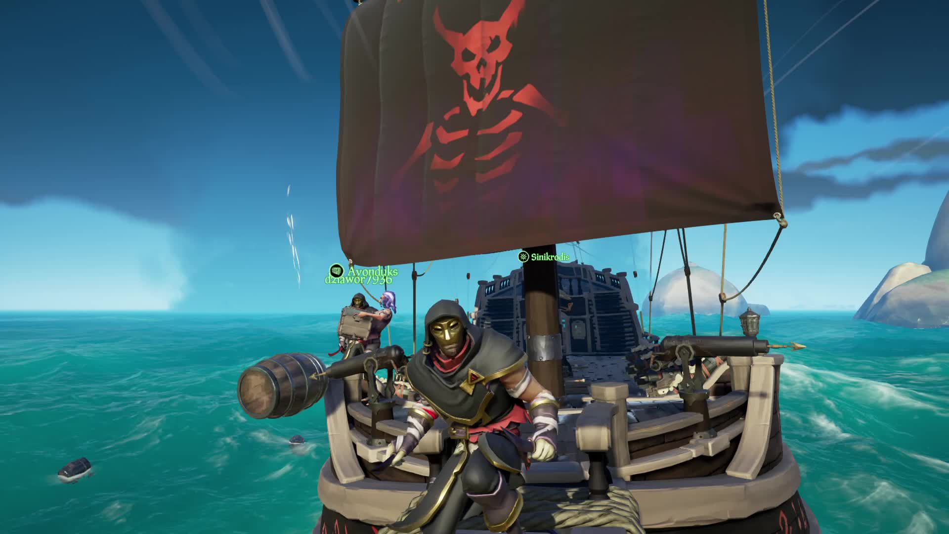 Топим корабли на тера блайд в Sea of Thieves