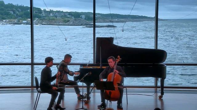 JCT Trio Concert 6/30, Rockport Chamber Music Festival: Dvorak Piano Trio No. 3 in F Minor, Op. 65,