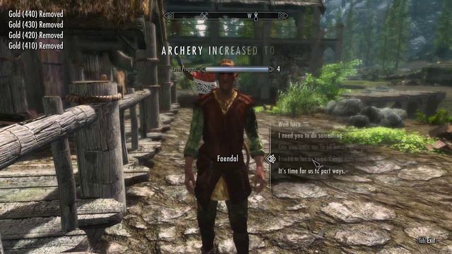 Skyrim - Free training with followers