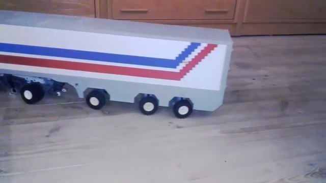 Lego Technic Steinwinter Supercargo 2040 Testfahrt 5
