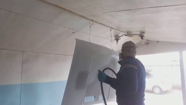 Покраска в гараже!
