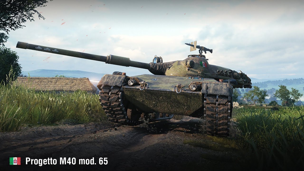 Tankist Progetto M40 mod. 65 Удирал во все гусли)))