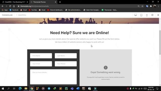 SmartEDU : Free Bootstrap 4 HTML5 Education Website Template