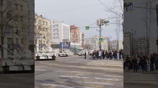 подготовка к параду!