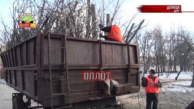 • Донецк готовится к весне
