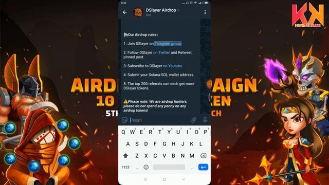 DragonSlayer Airdrop || Reward 8,000 $DSLAYER