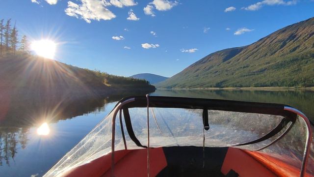 плато Путорана,озеро Дюпкун,август 2022