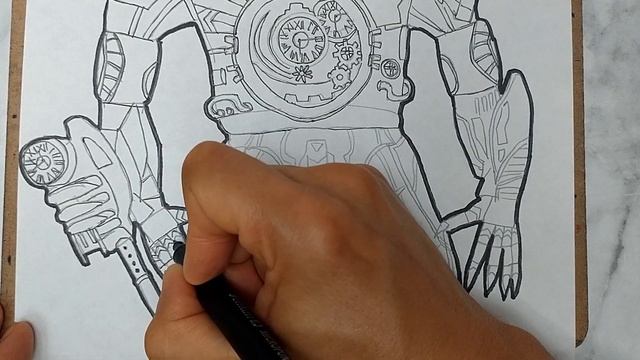 Cómo DIBUJAR al?TITAN CLOCK MAN del Multiverse Skibidi Toilet How to DRAW TITAN CLOCK MAN