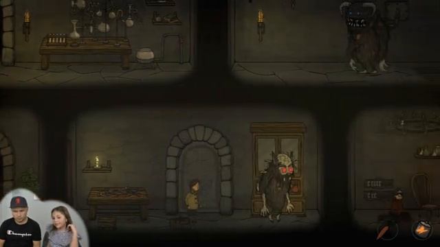 Маленький мальчик в Темном Замке ФИНАЛ Спас друга от злой ведьмы Creepy Tale