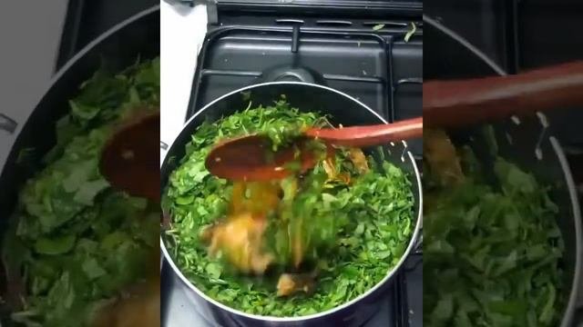 New Cross Rivers Vegetable Soup, See How To Make Nigerian Food