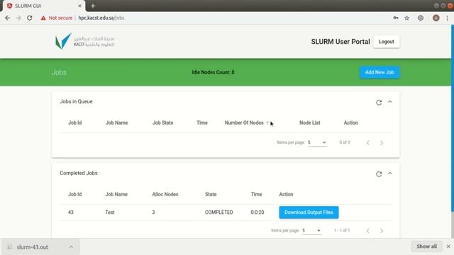 SLURM GUI 2