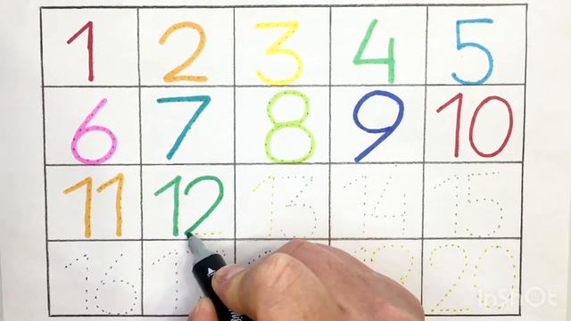 Aprender a escribir y pronunciar números en Inglés.Как писать и произносить цифры на английском 1-2
