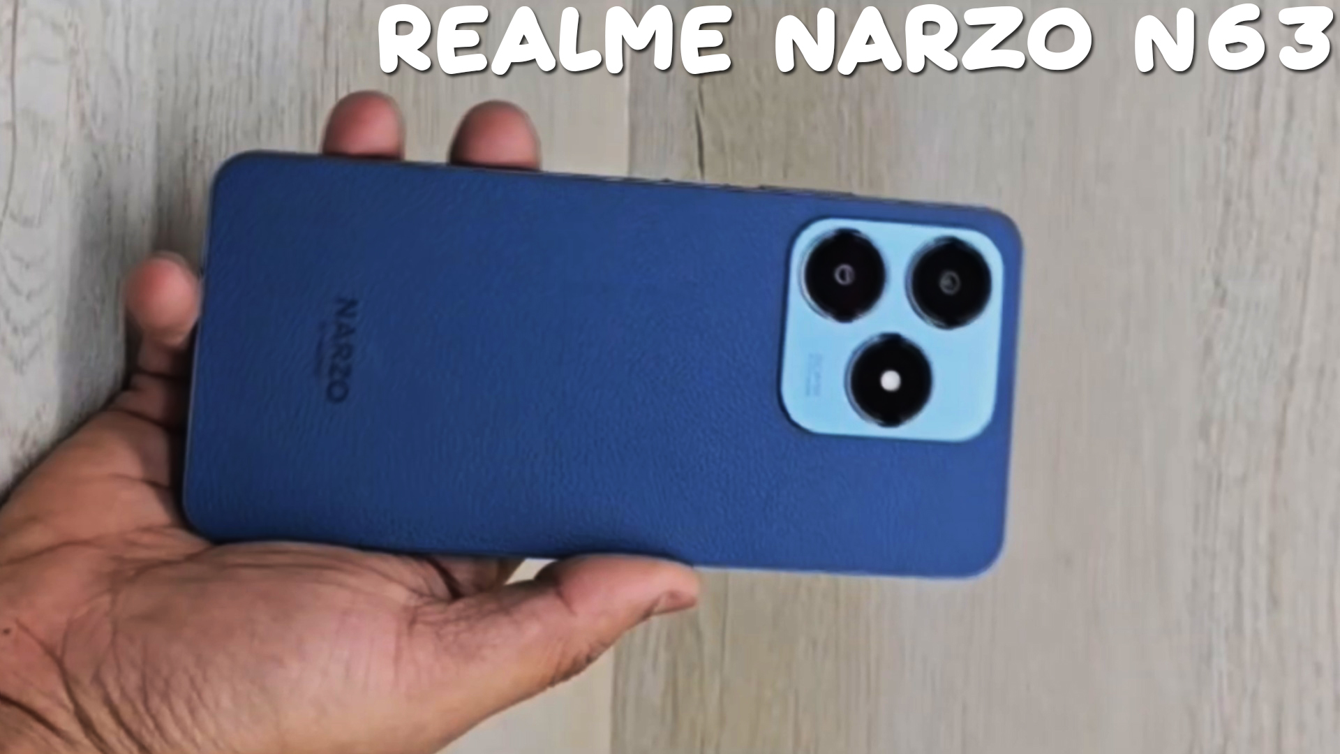 Realme Narzo N63 первый обзор на русском