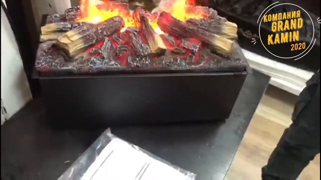 Видео обзор на очаг Электрический камин 3D Cassette 500 от Real Flame.Купить камин у Гранд-Камин.
