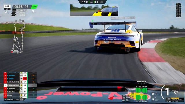 Assetto Corsa Competizione | MNR Ferrari 296 | Snetterton