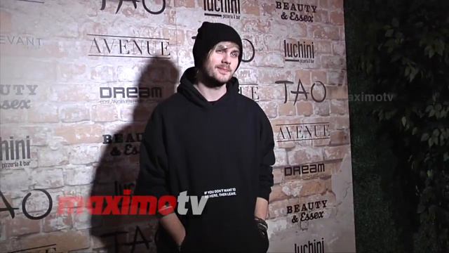 5SOS Michael Clifford “TAO, Beauty & Essex, Avenue And Luchini” LA Grand Opening