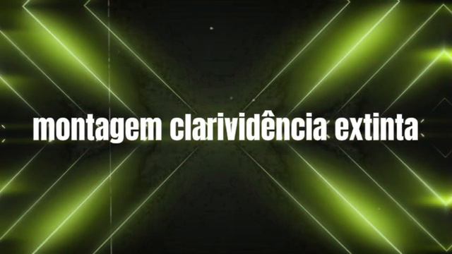 montagem clarividência extinta