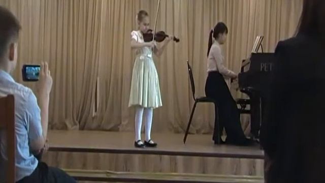 Марина Бондарева. 8 лет. Перголези. Ария.