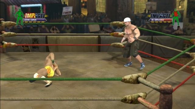 TNA Impact Video Game Story with John Cena Part 1