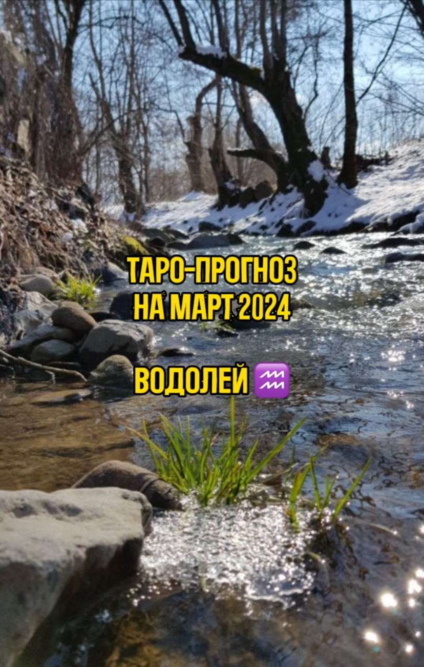 Таро - прогноз на Март 2024 - знак Водолей