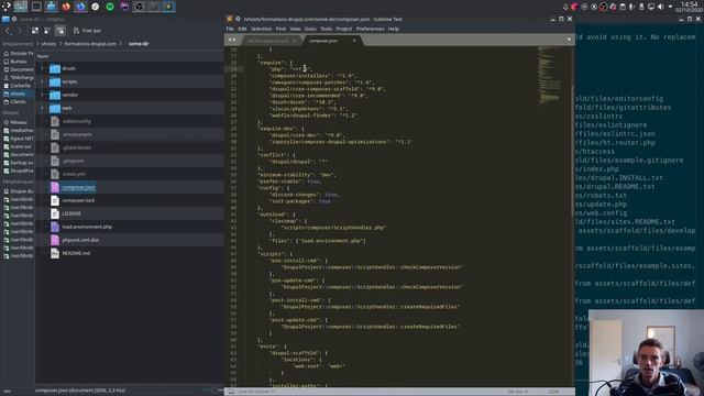Installer Drupal 9 avec composer