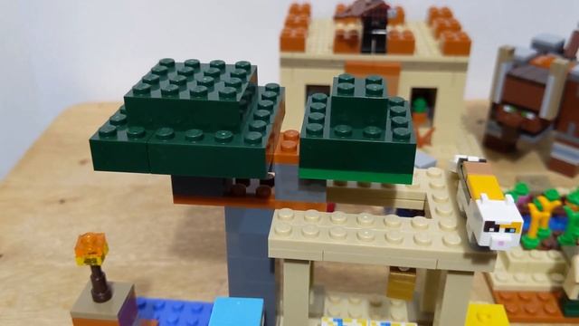 LEGO Minecraft The Illager Raid set 21160 in Minecraft