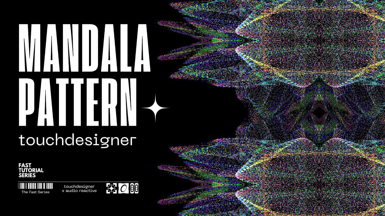 Touchdesigner Tutorial: Symmetrical Mandala Pattern inspired by Sacred Geometry Using SOP Instancing