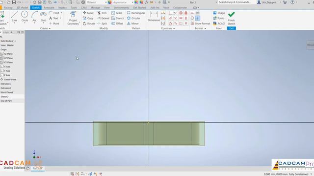 #106 Autodesk Inventor 2020 Деталь №7