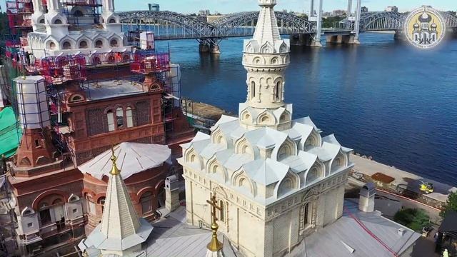 Храм Иконы Божьей Матери Всех Скорбящих Радости с высоты птичьего полета