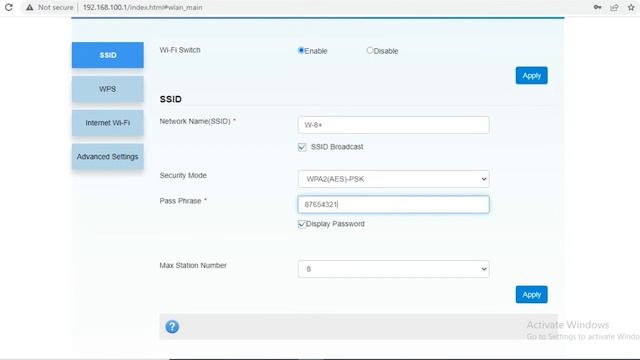 Realtime W8 4G WiFi Router - configuration video