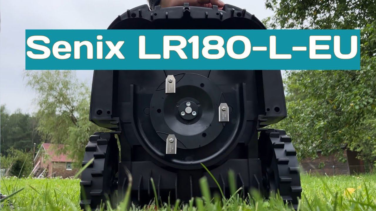 ✔ Робот газонокосилка Senix LR180-L-EU