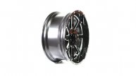 TUFF T15: GLOSS BLACK MILLED SPOKE, 20x10