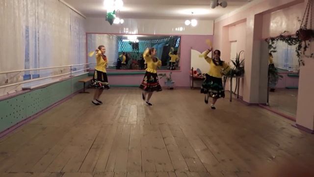 казачий танец "Я на печке молотила"