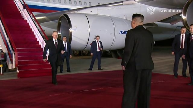 Президент России Владимир Путин прибыл в Пхеньян
