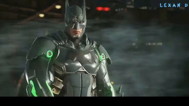 Injustice 2 - Бэтмен против Супермена - Intros & Clashes (rus)
