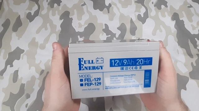 Аккумулятор гелевый 12В 9Ач FEL-129