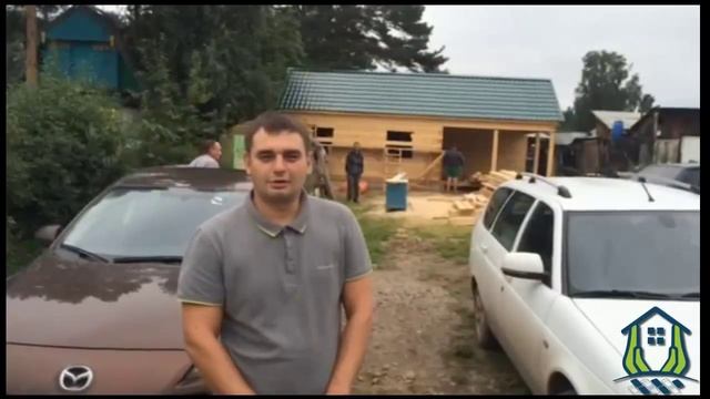 Отзыв баня Ермолаево 5х10 строганый брус