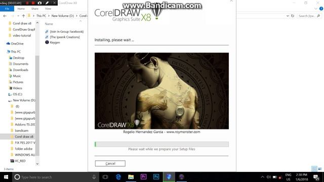 Cara -Tutorial Instal Corel Draw X8 (Simpel)