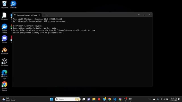 Windows 10/11 Create SSH Key #webhosting #development #digitalocean