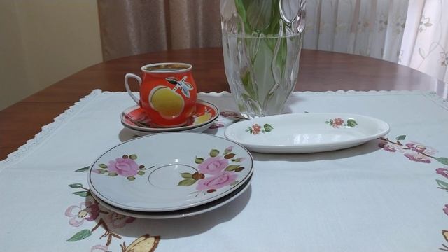 Мои новые находки в коллекцию. Чайная пара и статуэтка. Фарфор СССР. Посуда даром.
