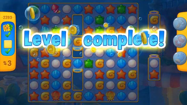 Fishdom - Level 2291 - 2295 - Gameplay