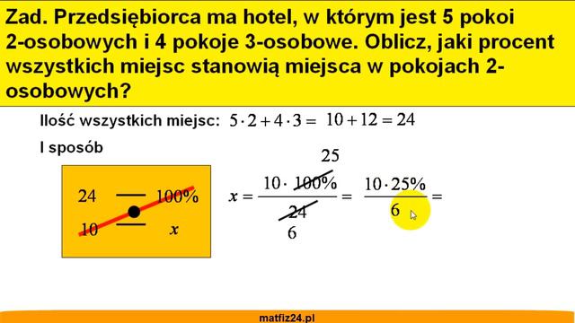 Jaki to procent - Zadanie trudne - Matfiz24.pl
