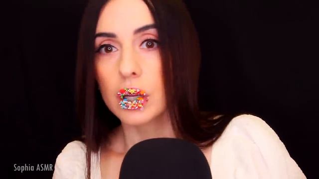 АСМР СЛАДКИЕ ГУБКИ БЛЕСК ДЛЯ ГУБ И КОНФЕТКИ ASMR Candy