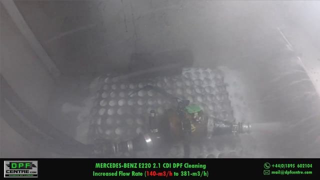 Mercedes-Benz E220 2.1 CDI DPF Cleaning
