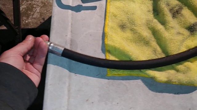 Mercedes ABC Suspension Expansion Hose. Part 3. New Hose Made
