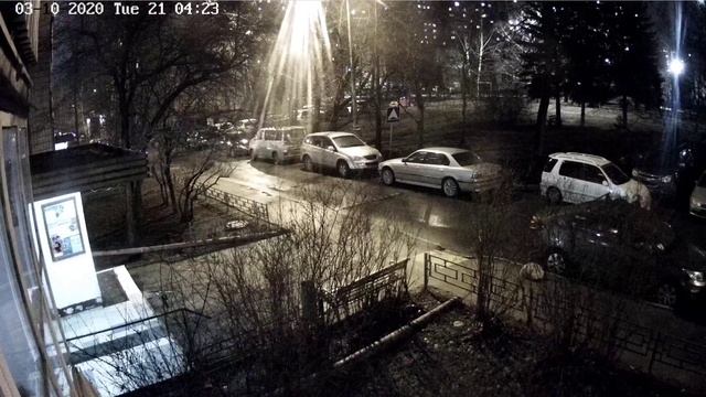 Москва, Ясенево, уютная камера во дворе со звуком. Live ptz.